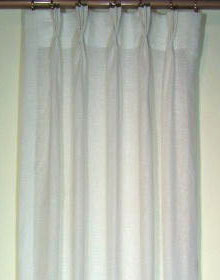 100% Linen with Pattern Sheer and Voile Curtains